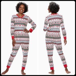 Jammies For Your Families One-Piece Pajama Holiday